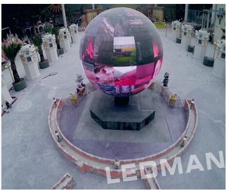 雷曼LED球形屏
