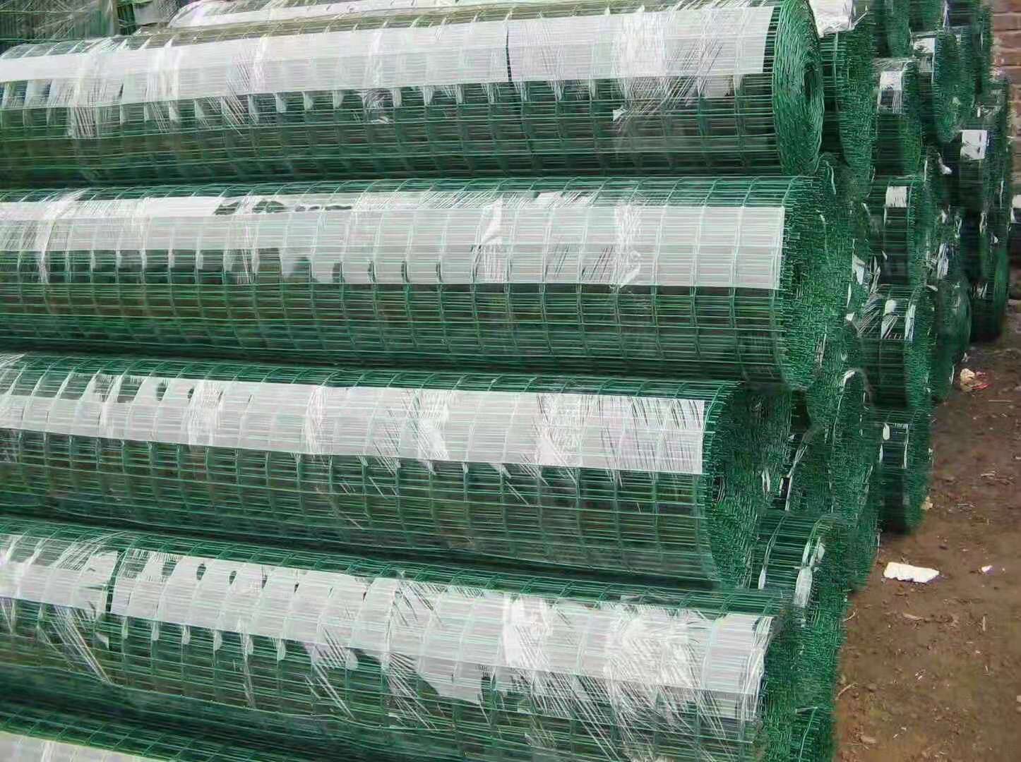 厂家批发荷兰网绿色铁丝网护栏网